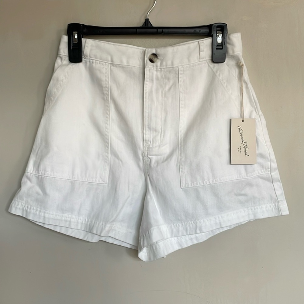 Universal Thread White High-Waist Utility Shorts